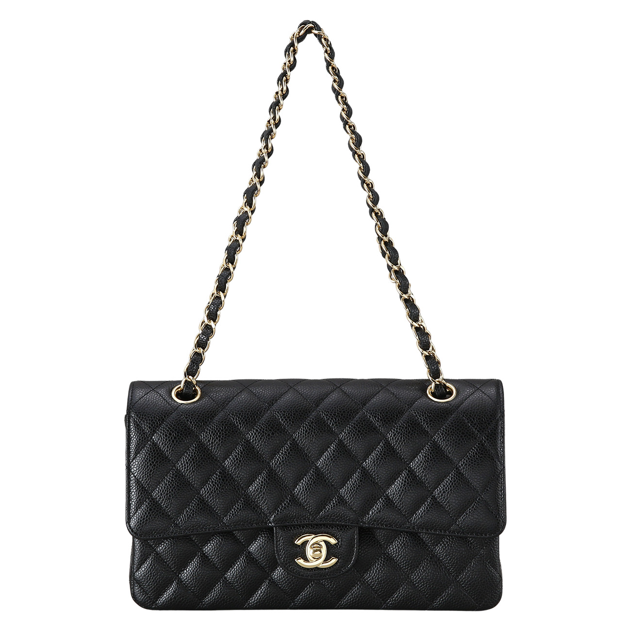 CHANEL(USED)샤넬 캐비어 클래식 미듐 플랩백