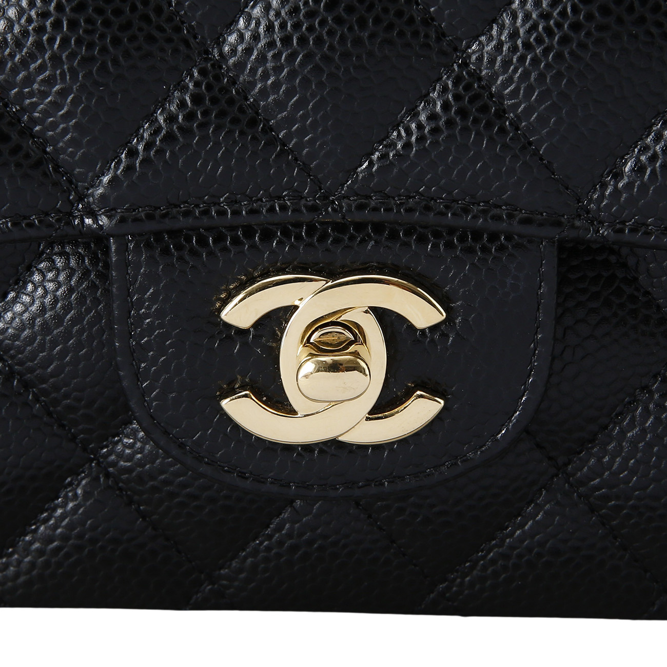CHANEL(USED)샤넬 캐비어 클래식 미듐 플랩백