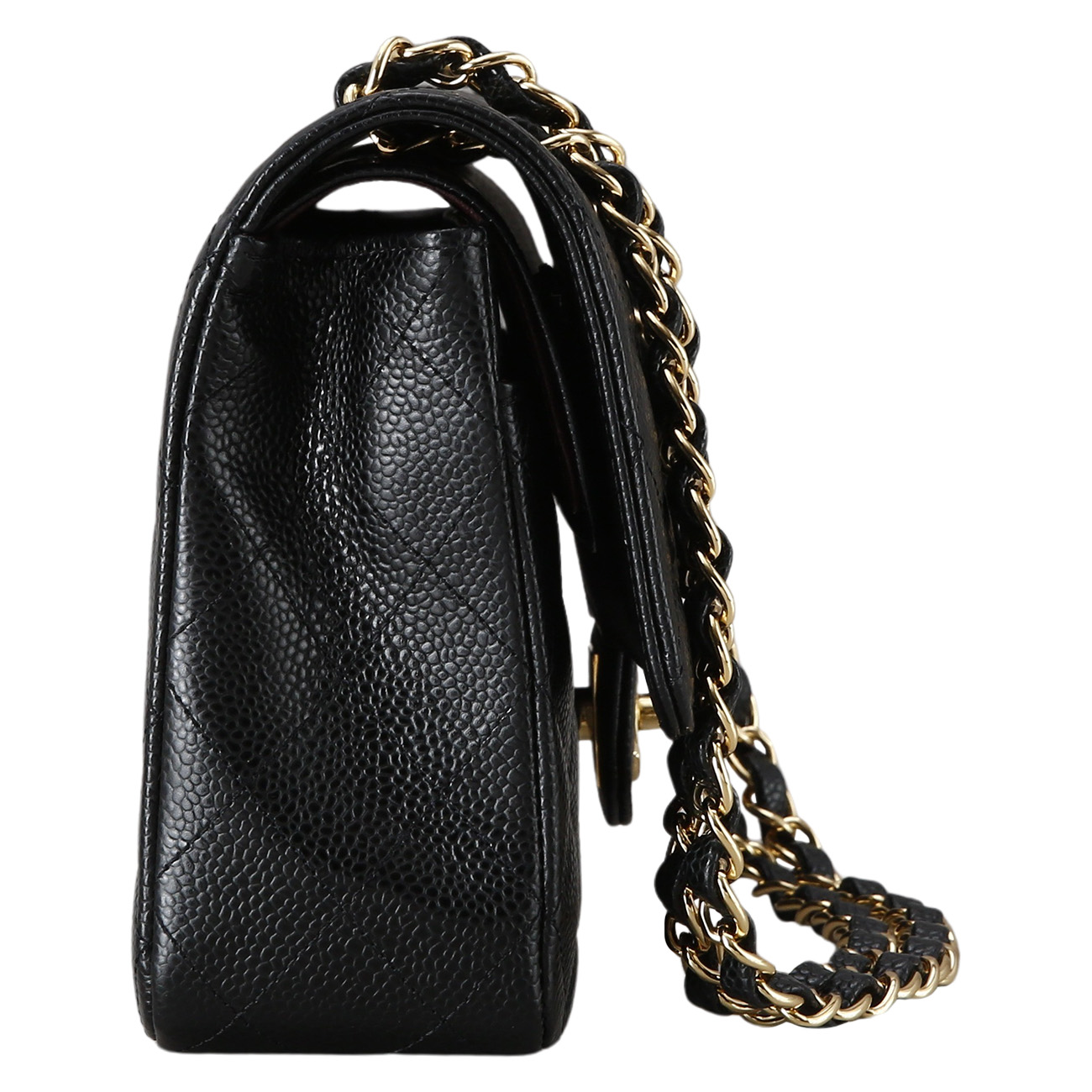 CHANEL(USED)샤넬 캐비어 클래식 미듐 플랩백