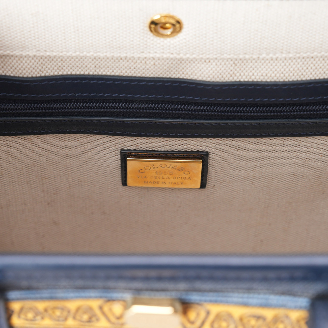 Colombo(USED)콜롬보 캔버스 토트백