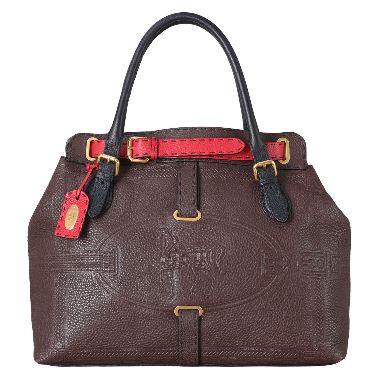 FENDI(USED)펜디 셀러리아 토트백