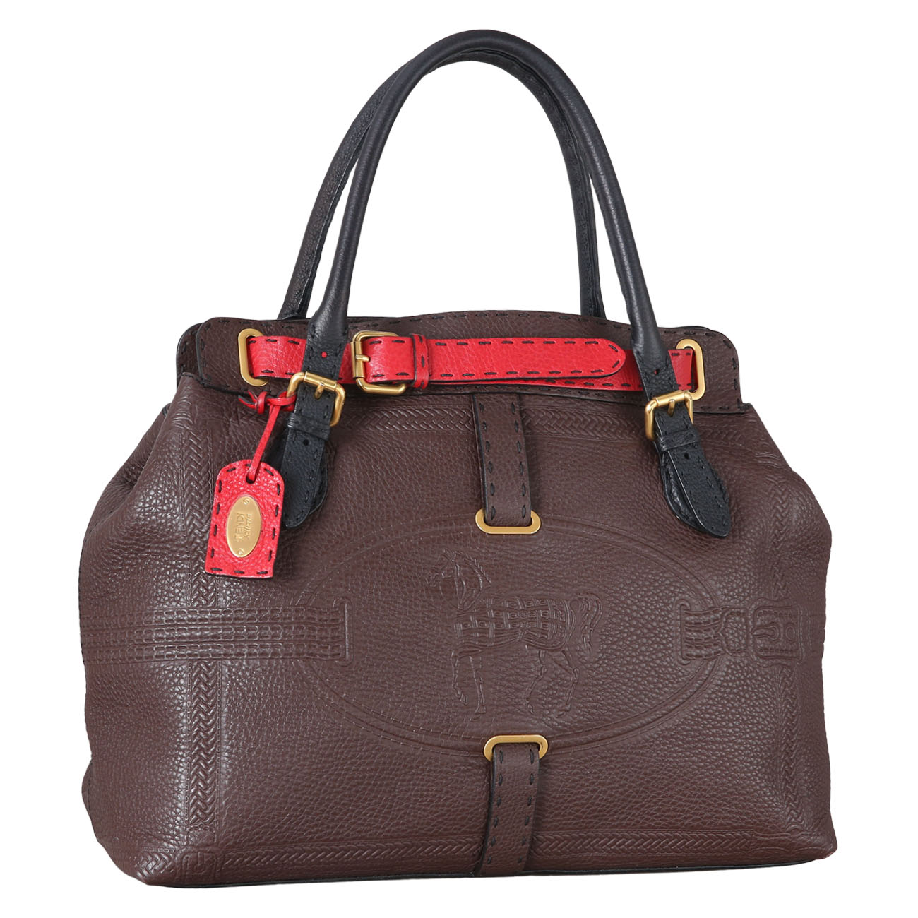 FENDI(USED)펜디 셀러리아 토트백