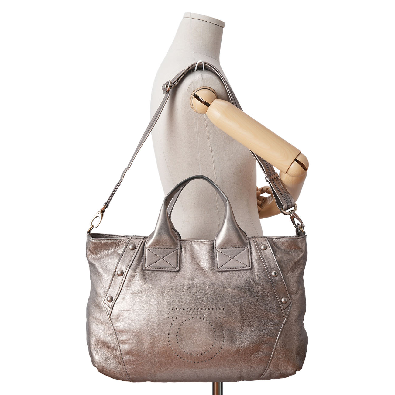 FERRAGAMO(USED)페라가모 토트겸 숄더백