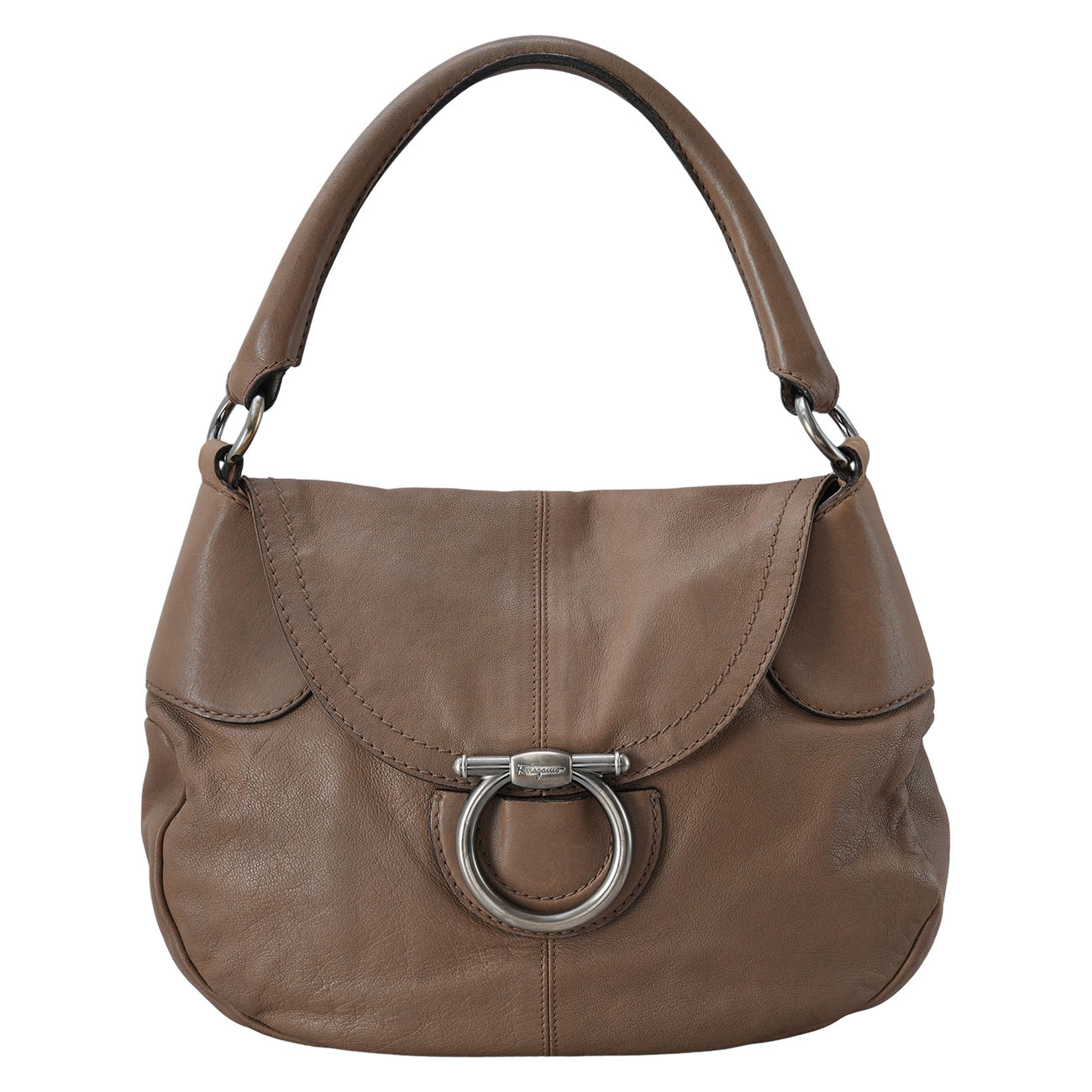 FERRAGAMO(USED)페라가모 21 B468 간치니 숄더백