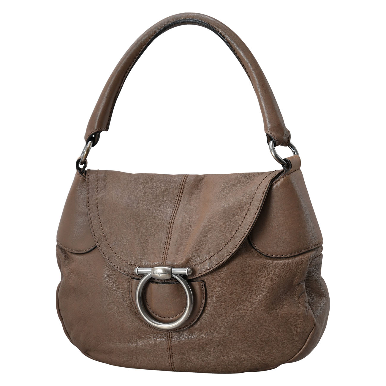 FERRAGAMO(USED)페라가모 21 B468 간치니 숄더백