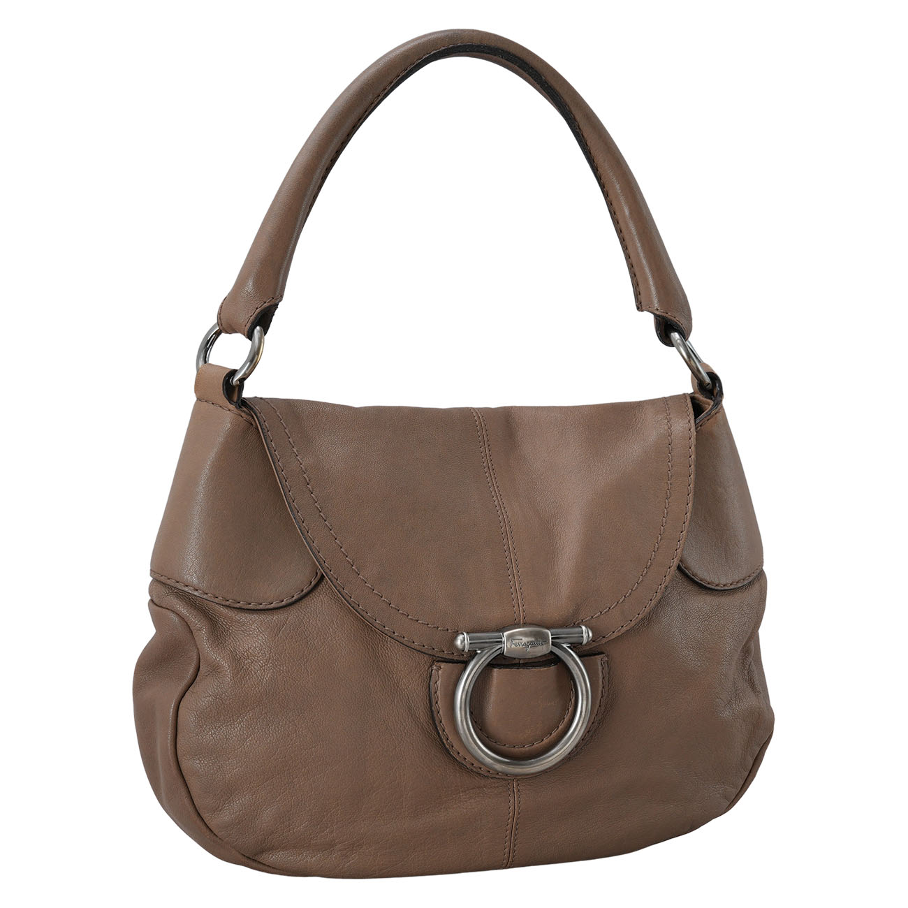 FERRAGAMO(USED)페라가모 21 B468 간치니 숄더백