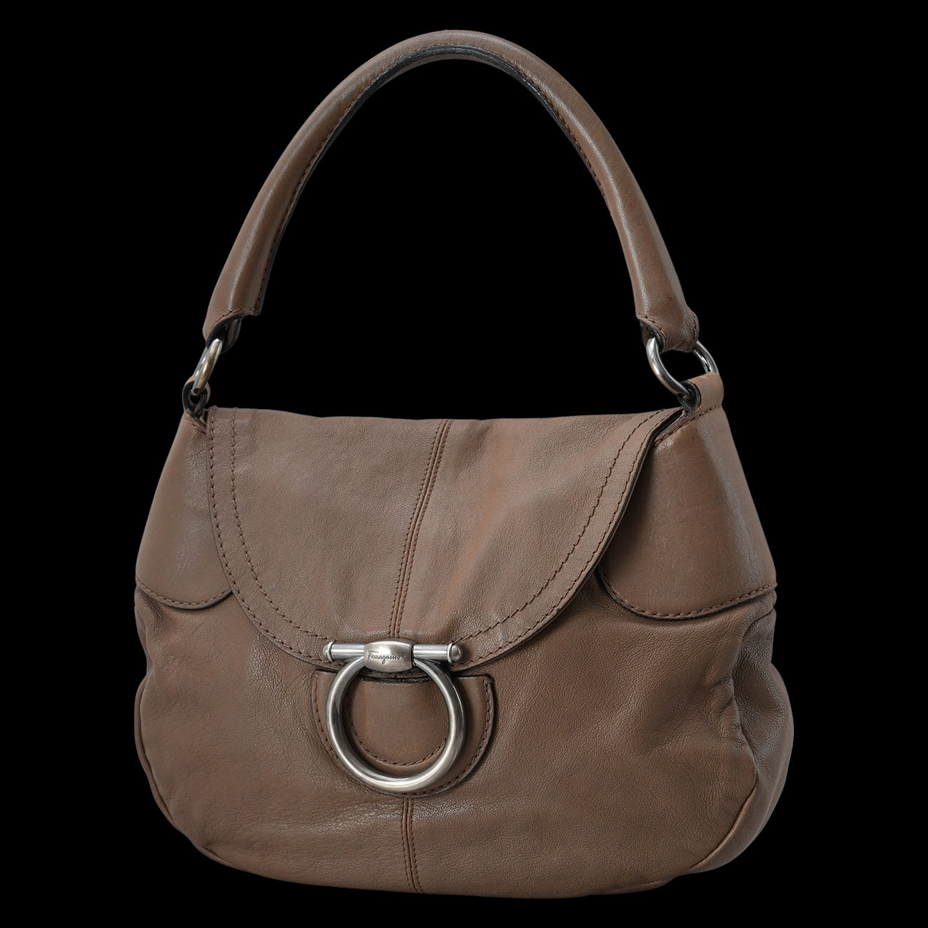 FERRAGAMO(USED)페라가모 21 B468 간치니 숄더백