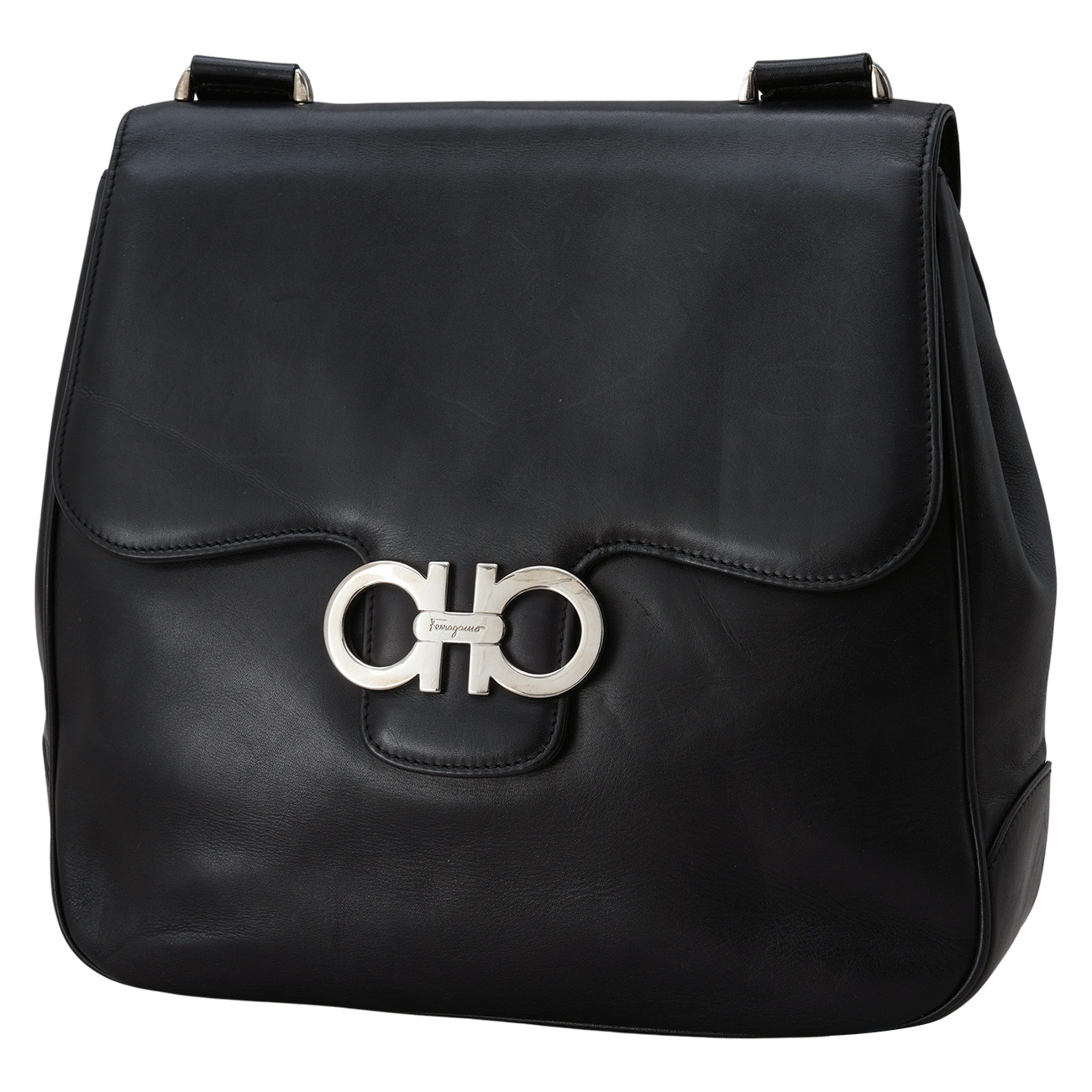 FERRAGAMO(USED)페라가모 BL-217156 간치니 숄더백