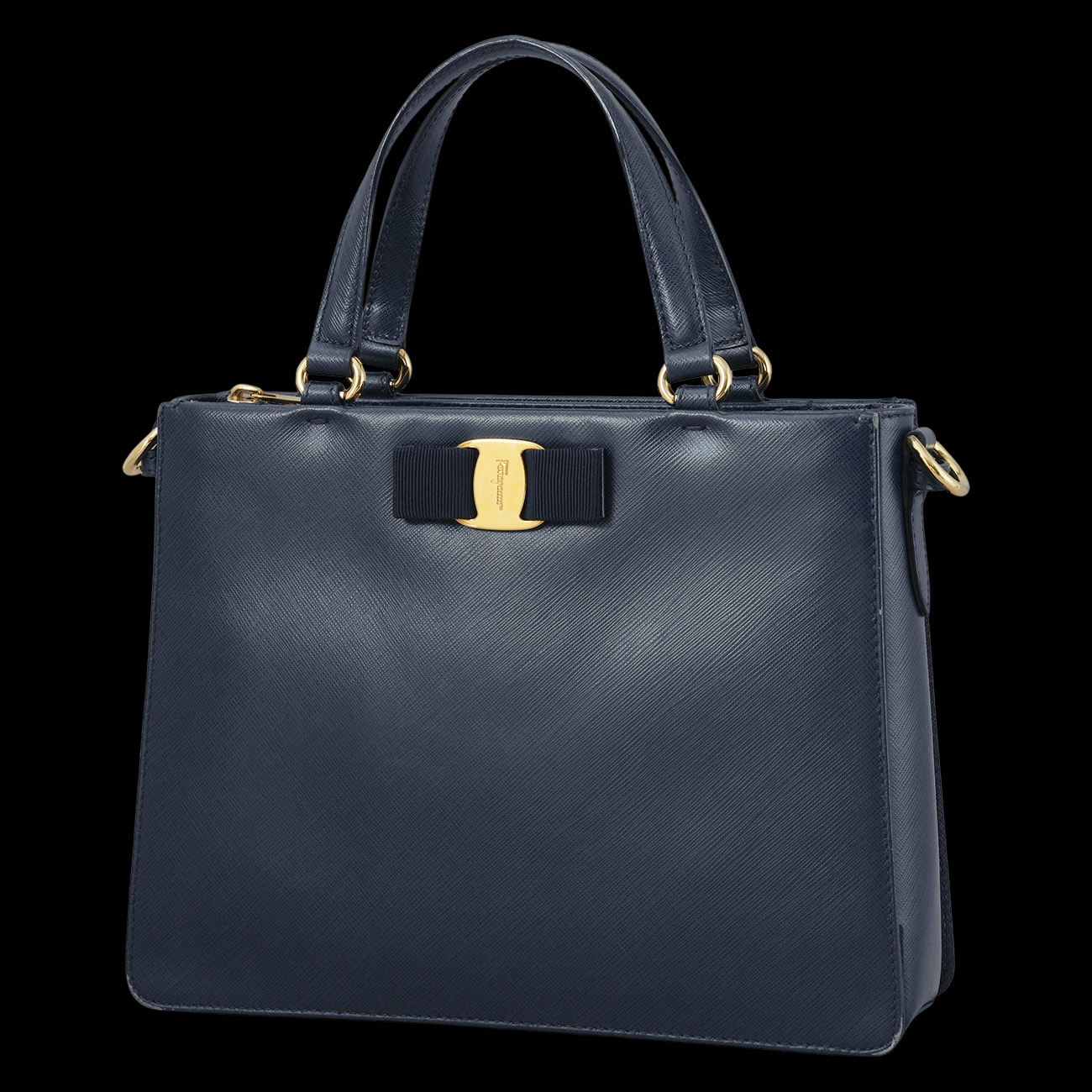 FERRAGAMO(USED)페레가모 바라리본 트레이시 토트겸 숄더백