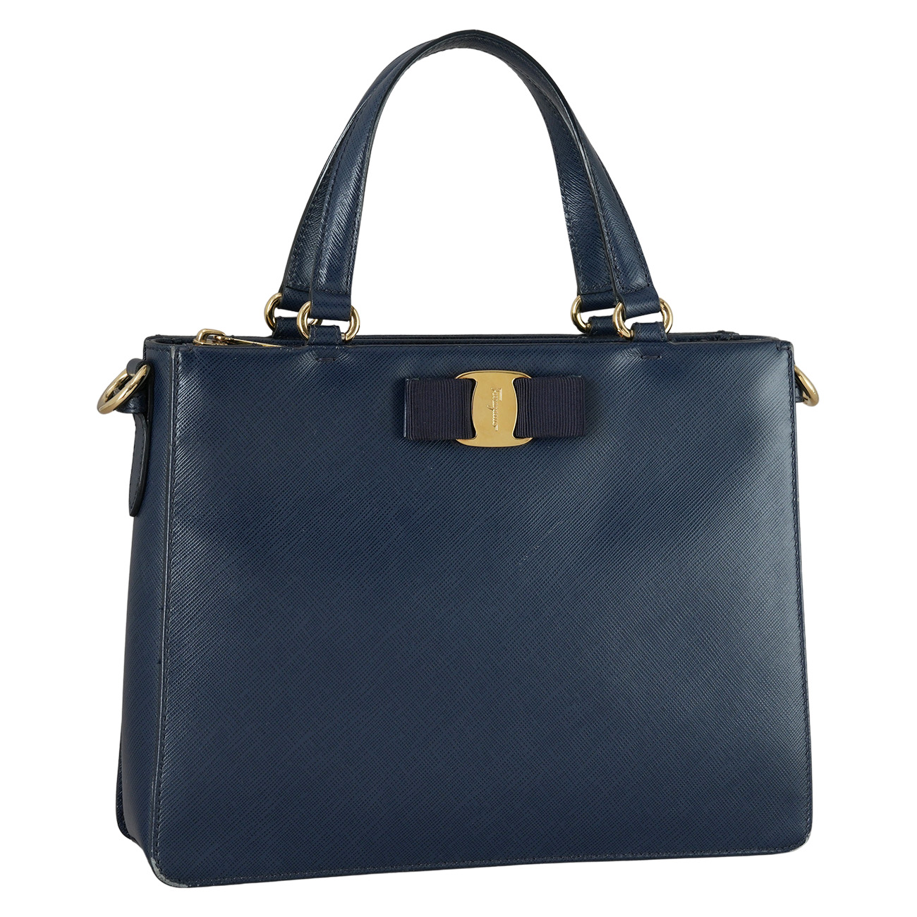 FERRAGAMO(USED)페레가모 바라리본 트레이시 토트겸 숄더백