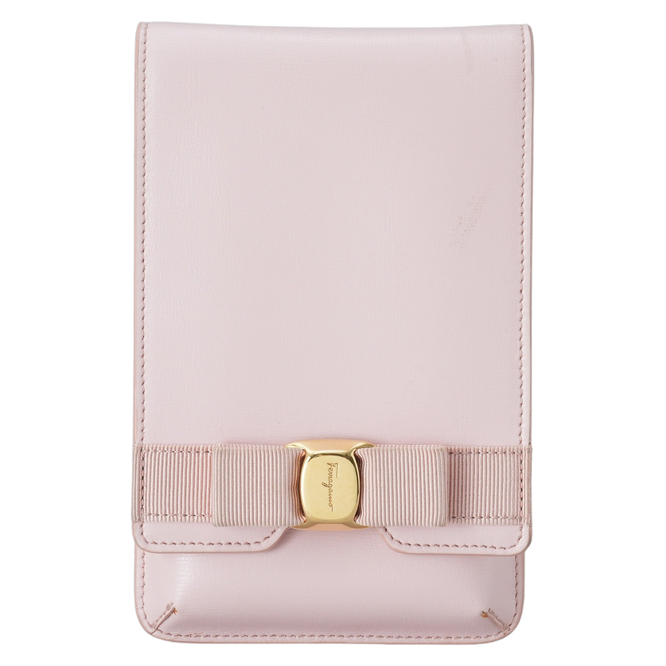 FERRAGAMO(USED)페레가모 바라리본 폰홀더 크로스백