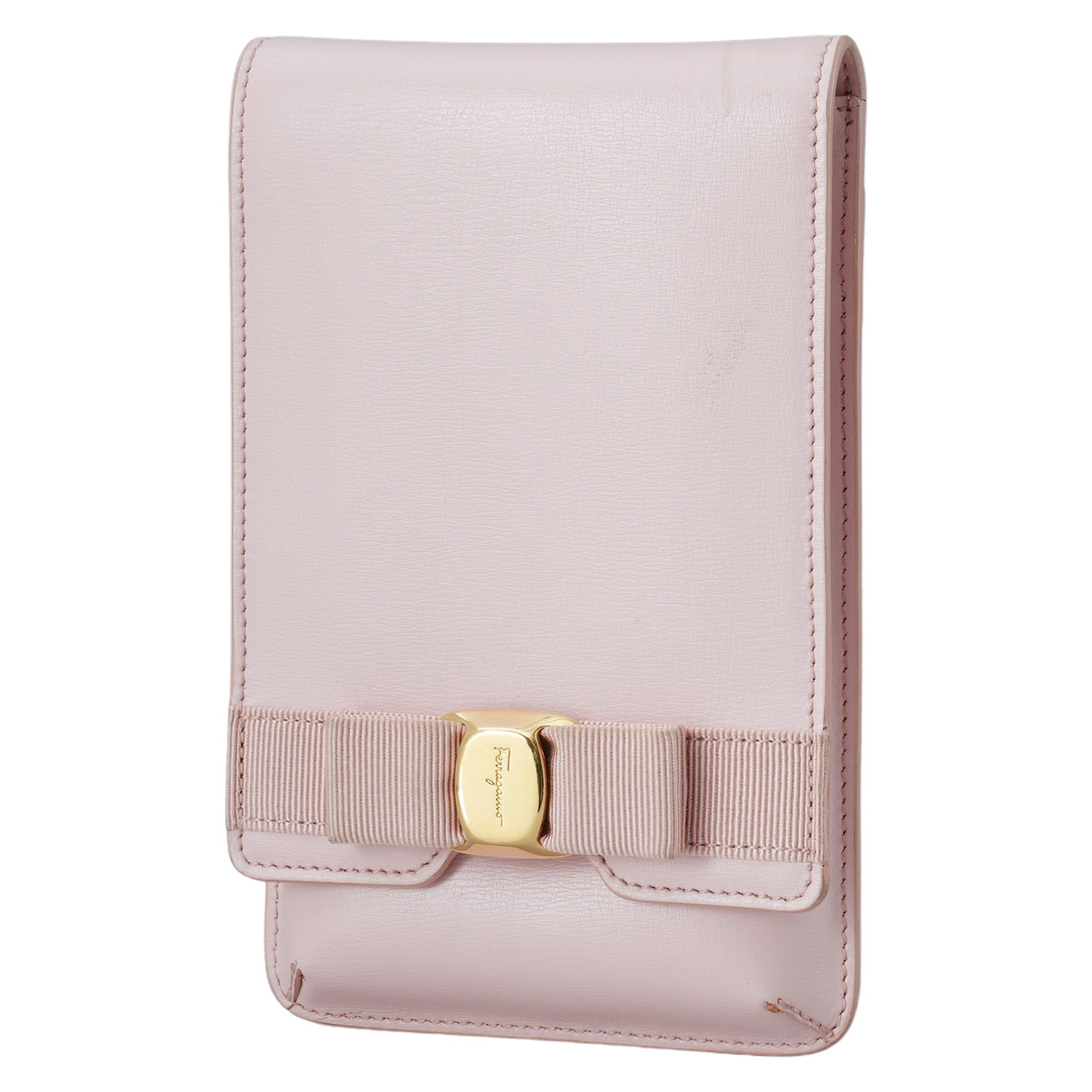 FERRAGAMO(USED)페레가모 바라리본 폰홀더 크로스백