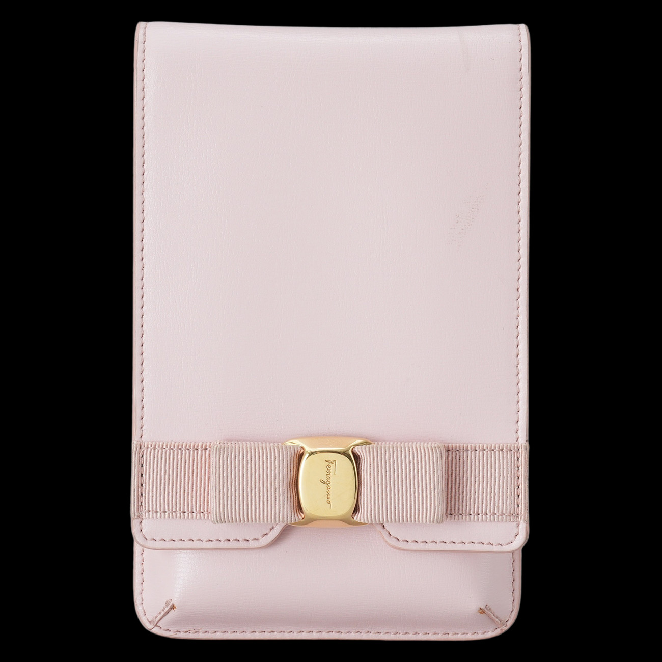 FERRAGAMO(USED)페레가모 바라리본 폰홀더 크로스백