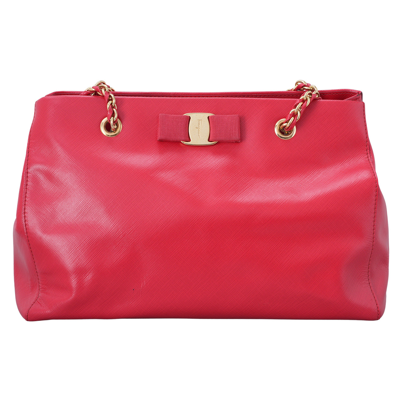 FERRAGAMO(USED)페레가모 멜리케 체인 숄더백