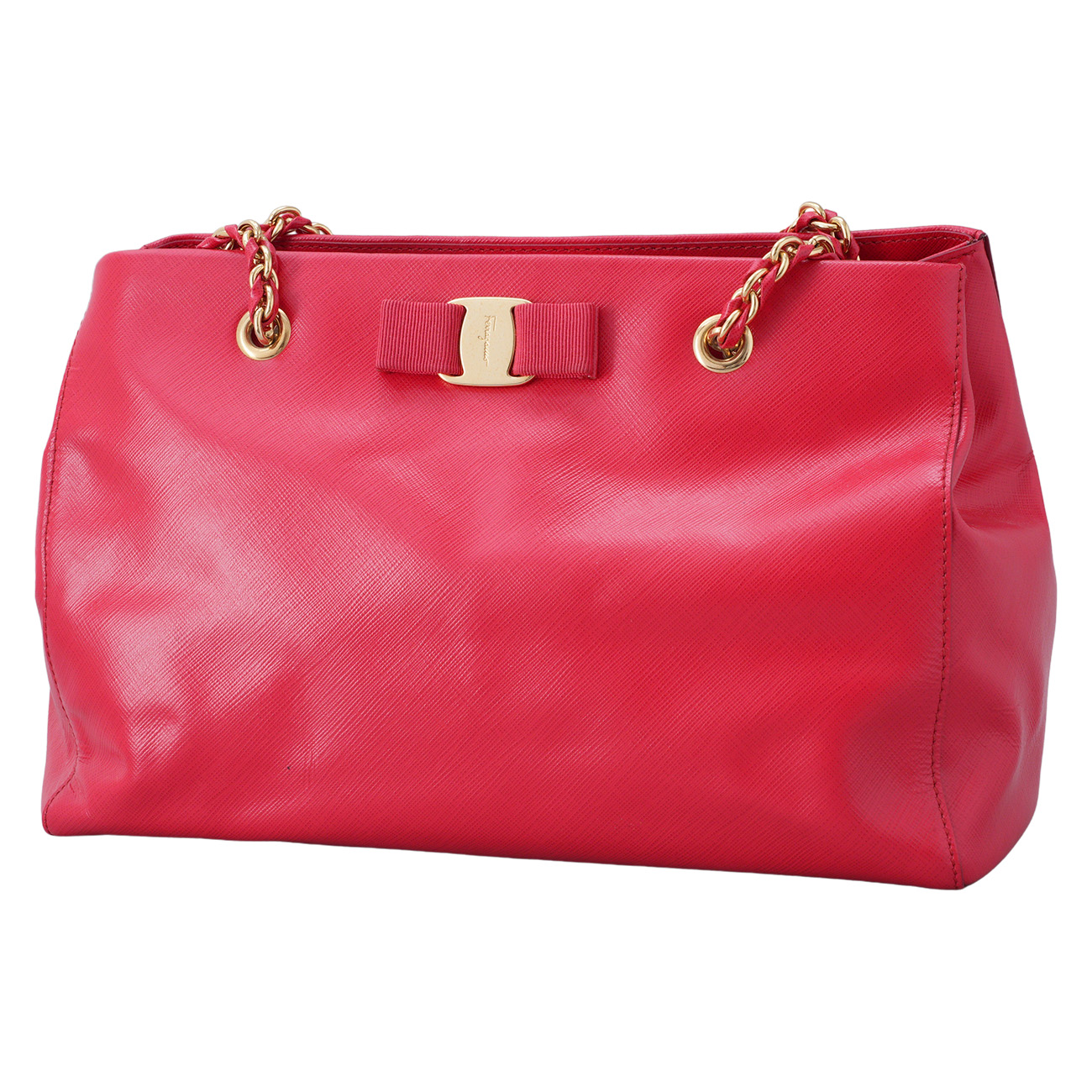 FERRAGAMO(USED)페레가모 멜리케 체인 숄더백