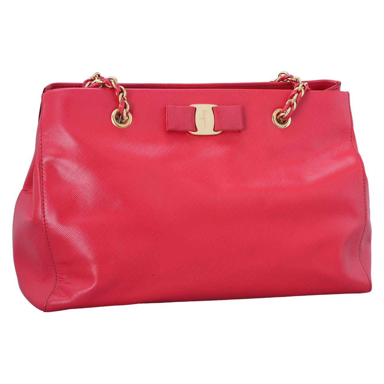 FERRAGAMO(USED)페레가모 멜리케 체인 숄더백