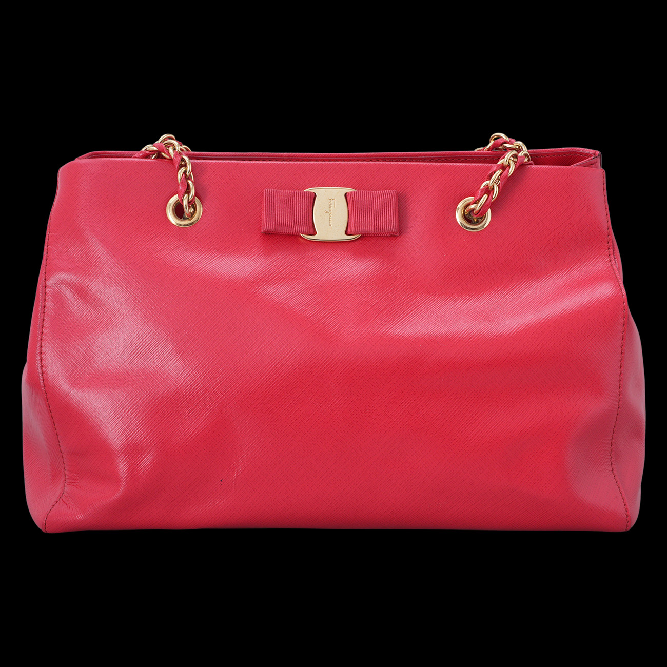 FERRAGAMO(USED)페레가모 멜리케 체인 숄더백