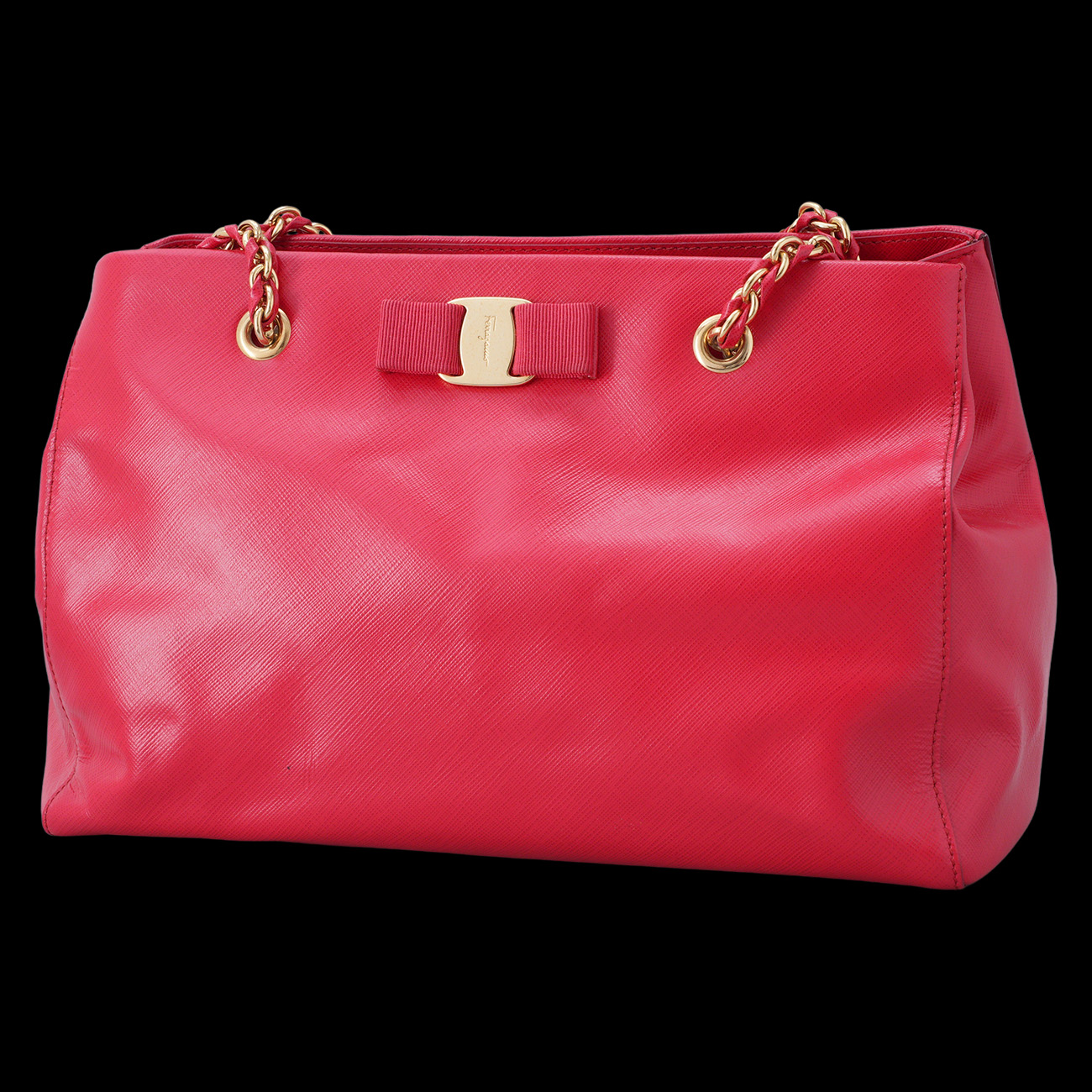 FERRAGAMO(USED)페레가모 멜리케 체인 숄더백