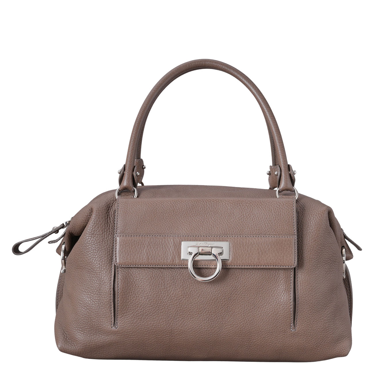FERRAGAMO(USED)페레가모 21D304 간치니 레더 토트백