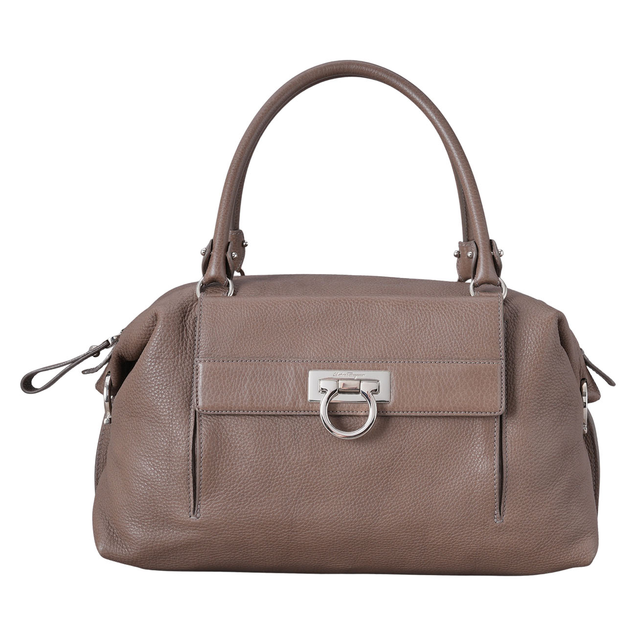 FERRAGAMO(USED)페레가모 21D304 간치니 레더 토트백