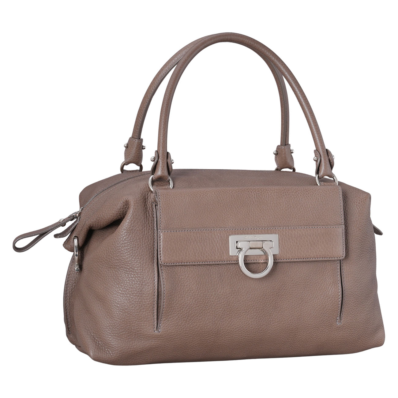 FERRAGAMO(USED)페레가모 21D304 간치니 레더 토트백