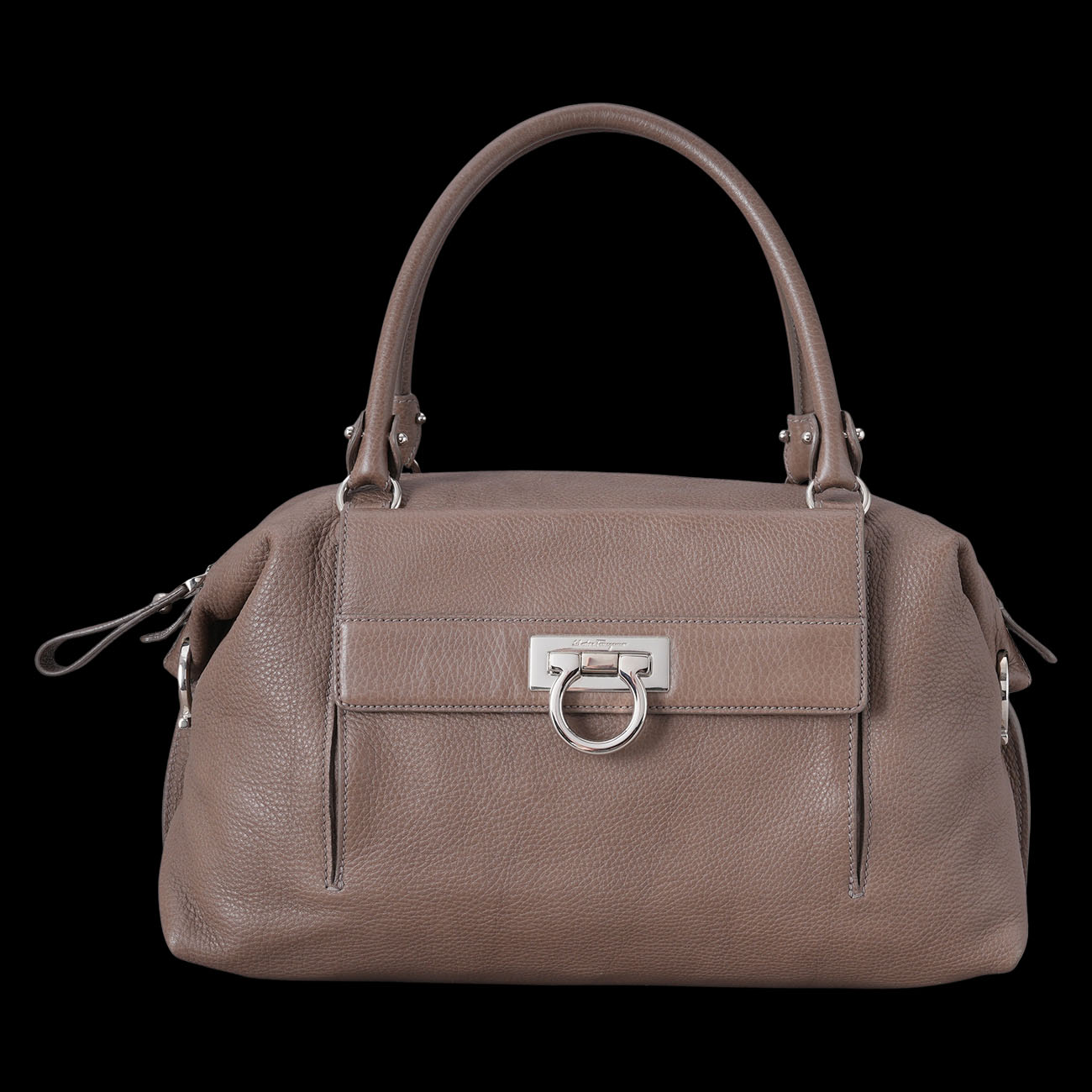 FERRAGAMO(USED)페레가모 21D304 간치니 레더 토트백