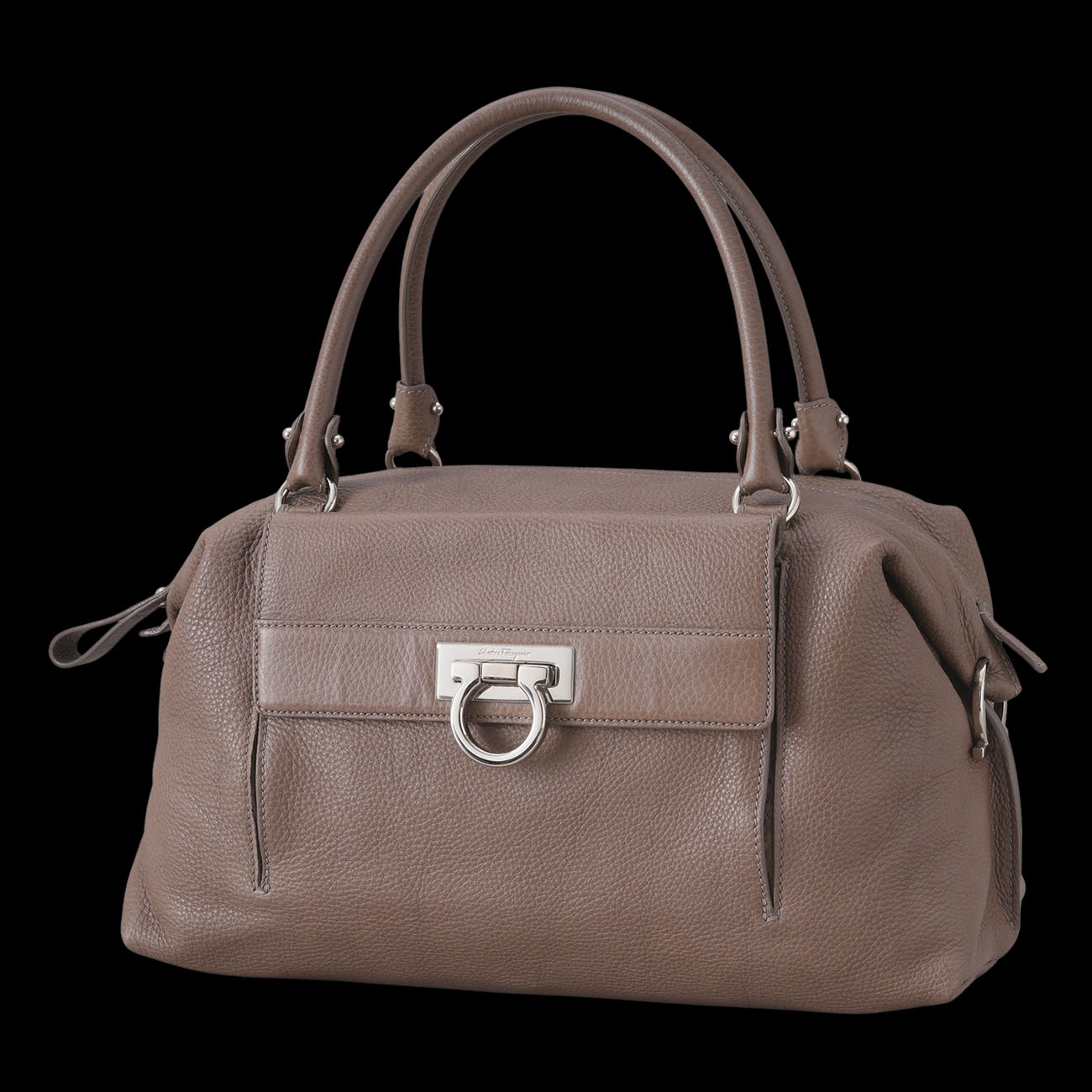 FERRAGAMO(USED)페레가모 21D304 간치니 레더 토트백