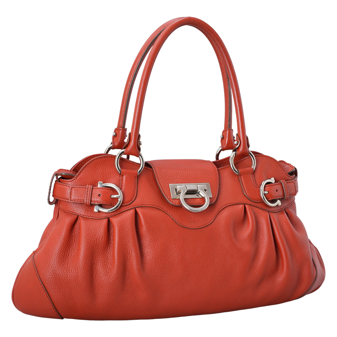 FERRAGAMO(USED)페라가모 간치니 토트백