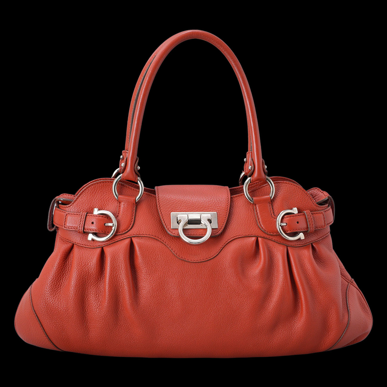 FERRAGAMO(USED)페라가모 간치니 토트백