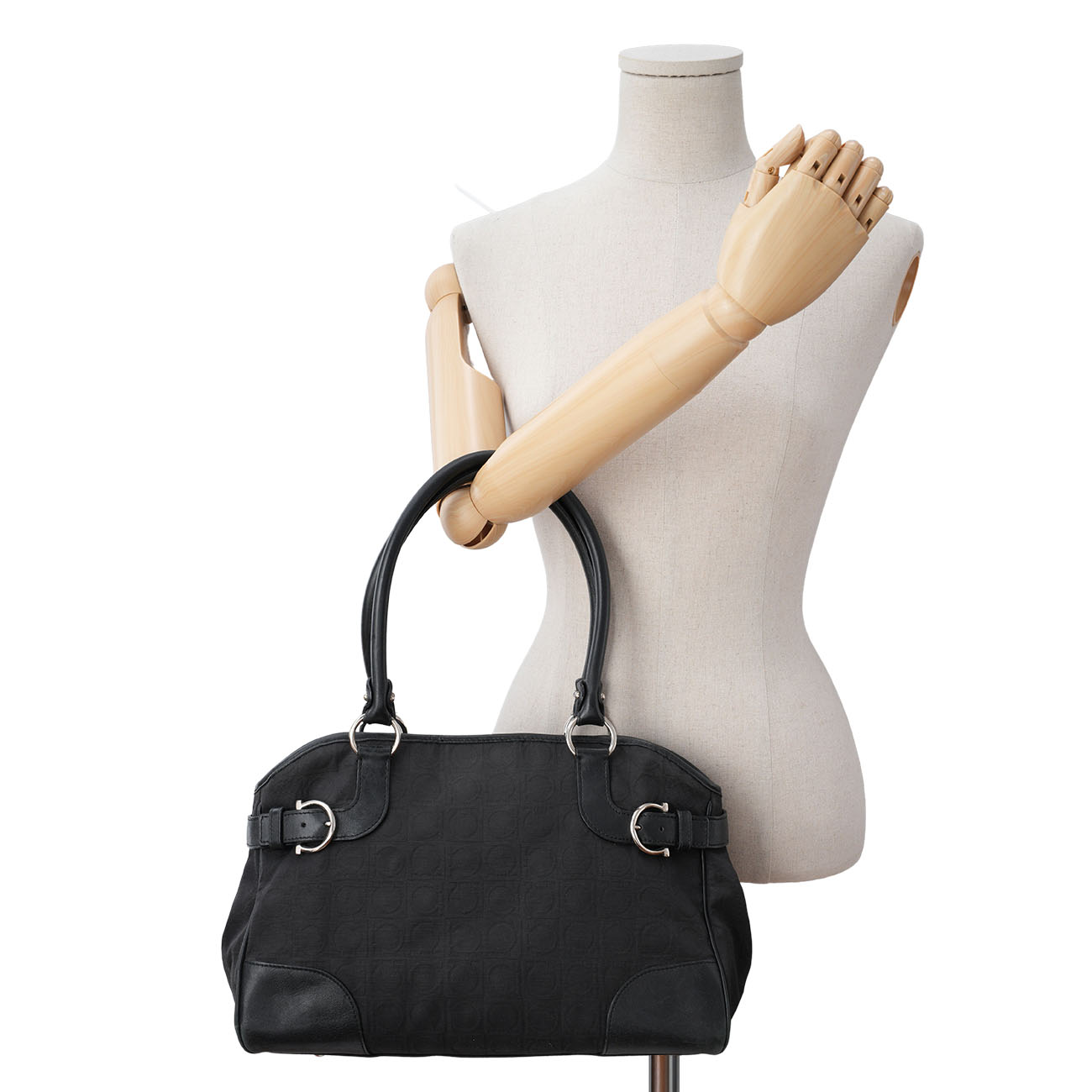 FERRAGAMO(USED)페레가모 간치니 숄더백
