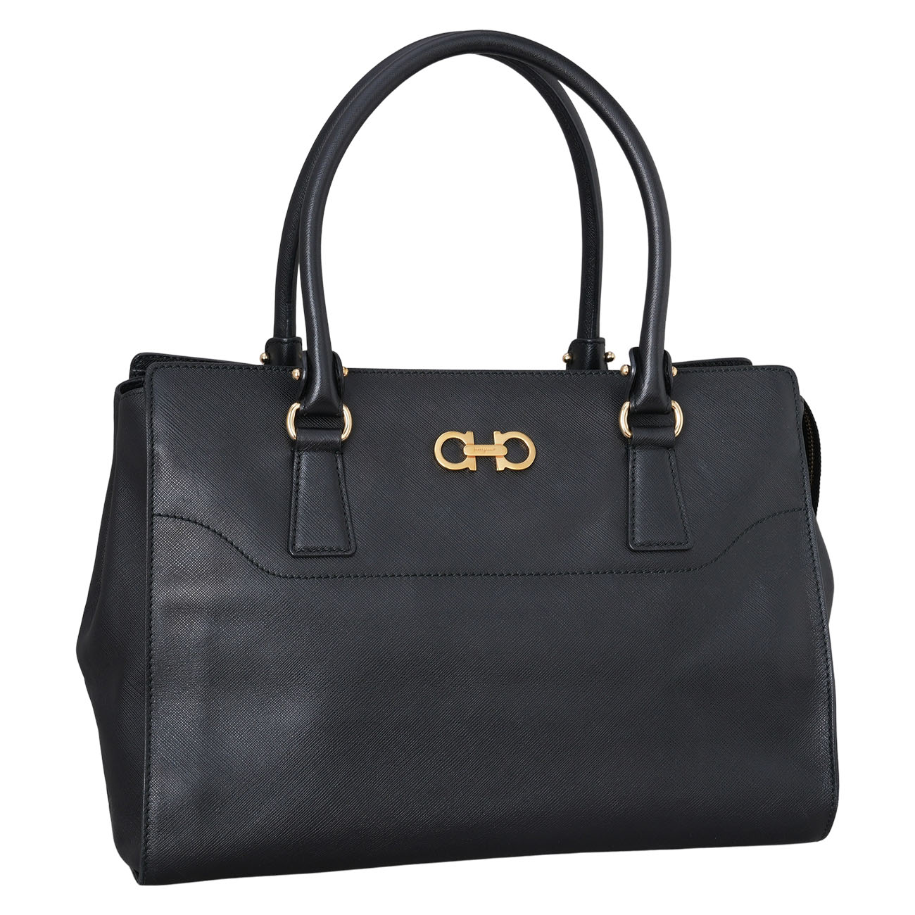 FERRAGAMO(USED)페레가모 간치니 토트겸 숄더백