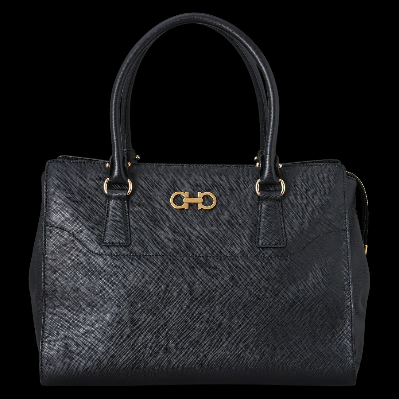 FERRAGAMO(USED)페레가모 간치니 토트겸 숄더백