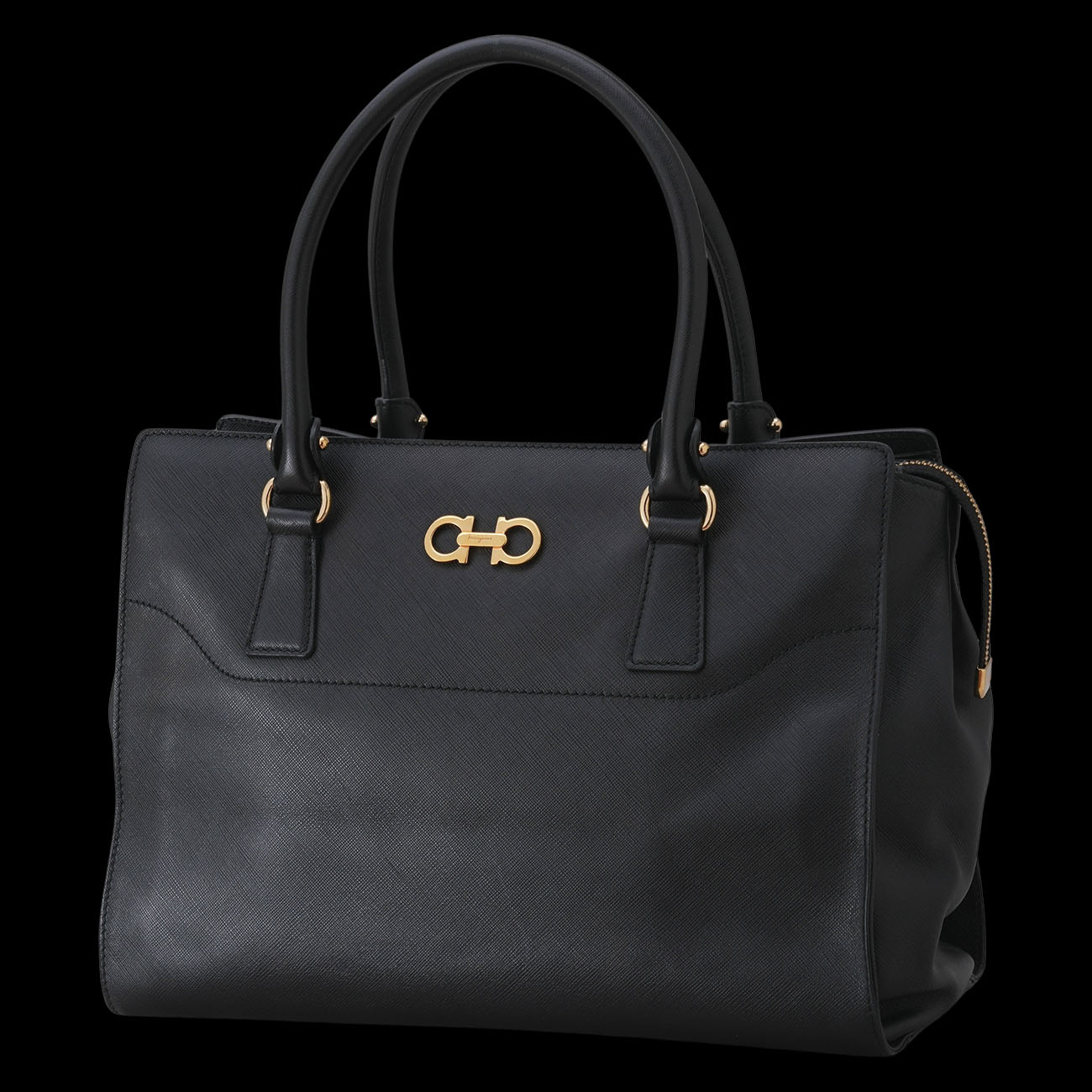 FERRAGAMO(USED)페레가모 간치니 토트겸 숄더백