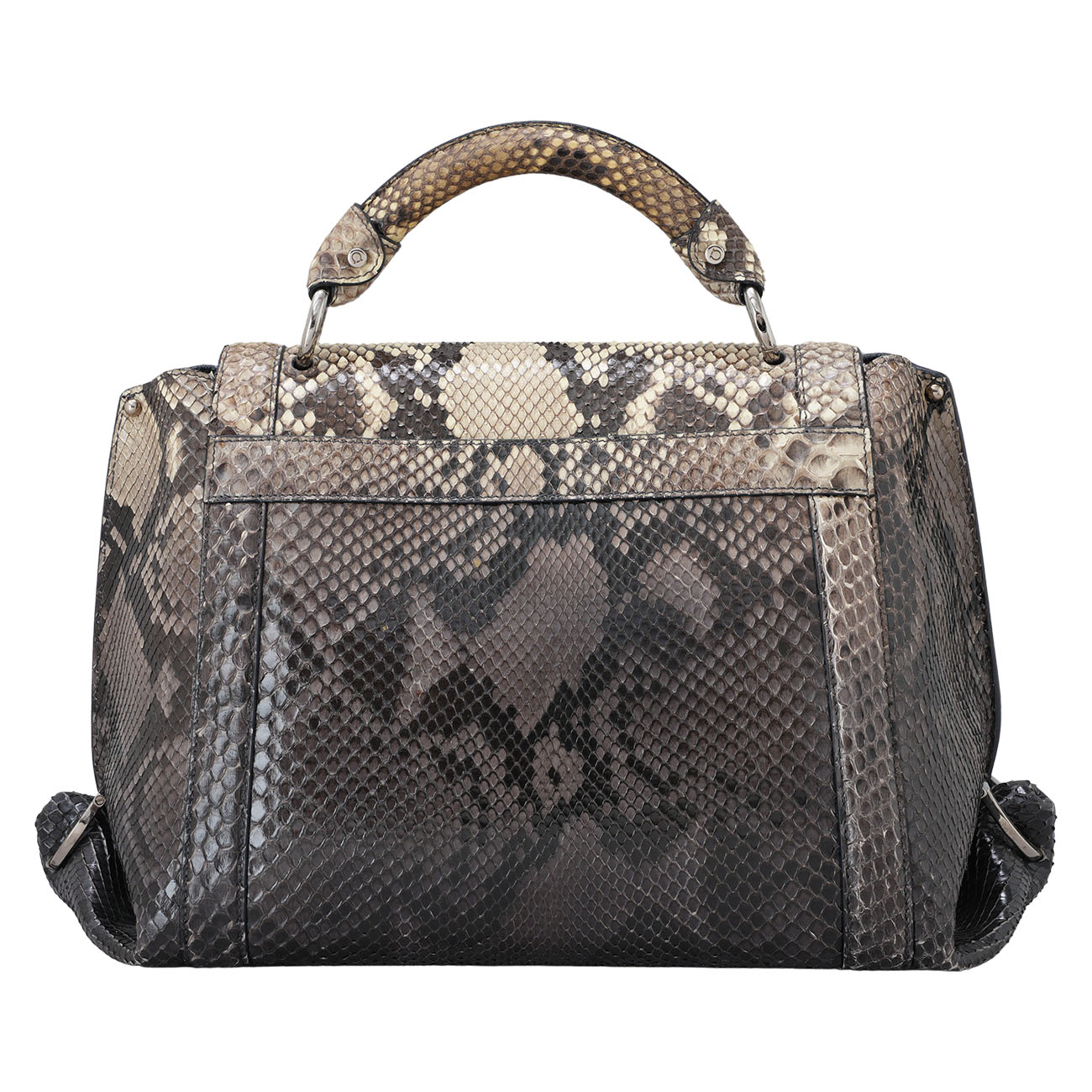 FERRAGAMO(USED)페레가모 소피아 파이톤 토트백