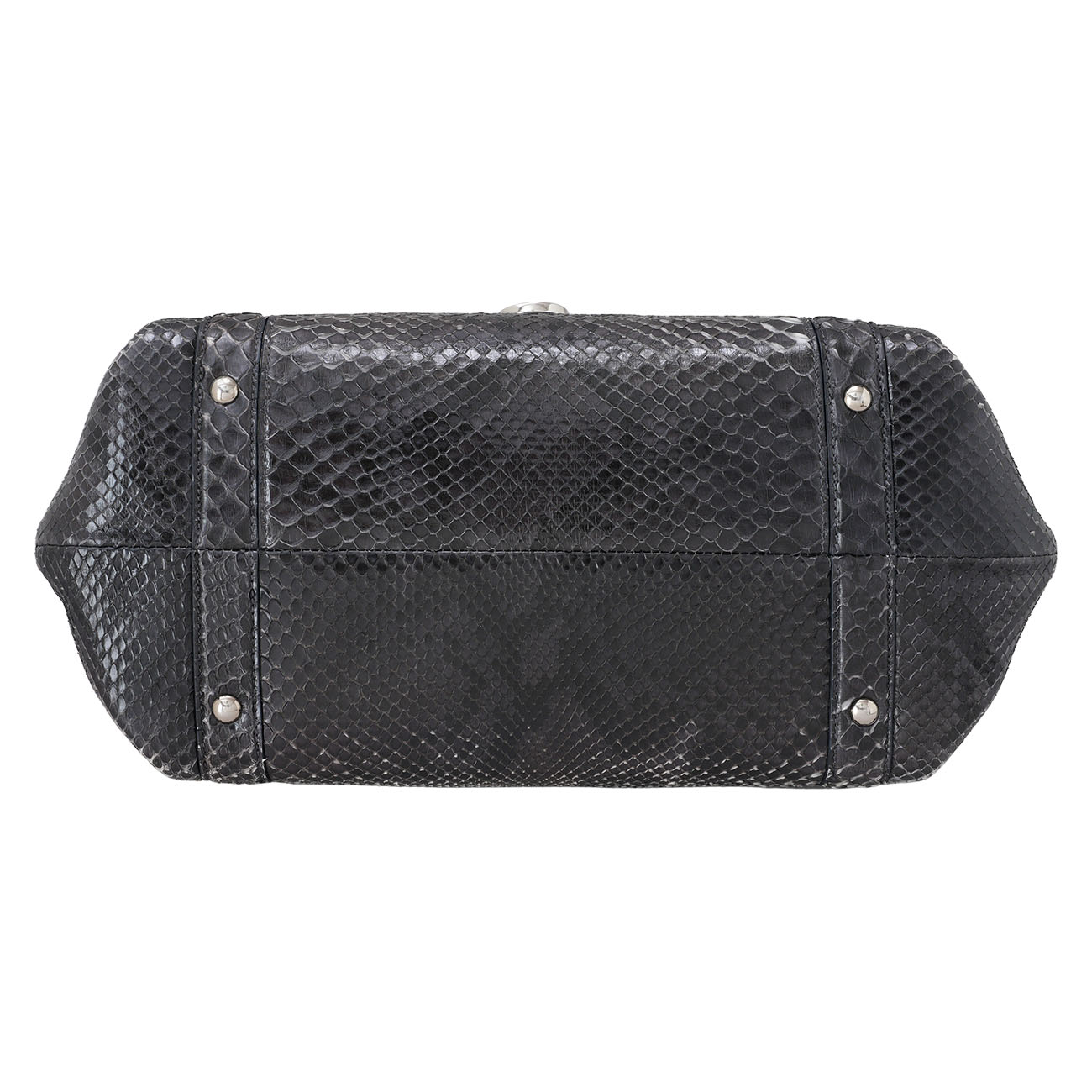 FERRAGAMO(USED)페레가모 소피아 파이톤 토트백