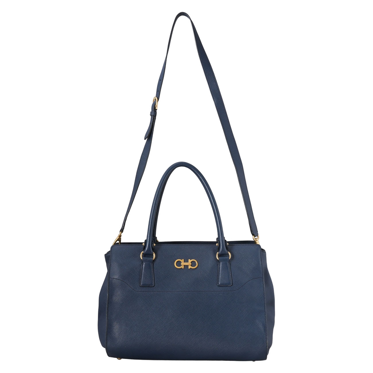 FERRAGAMO(USED)페레가모 간치니 토트겸 숄더백