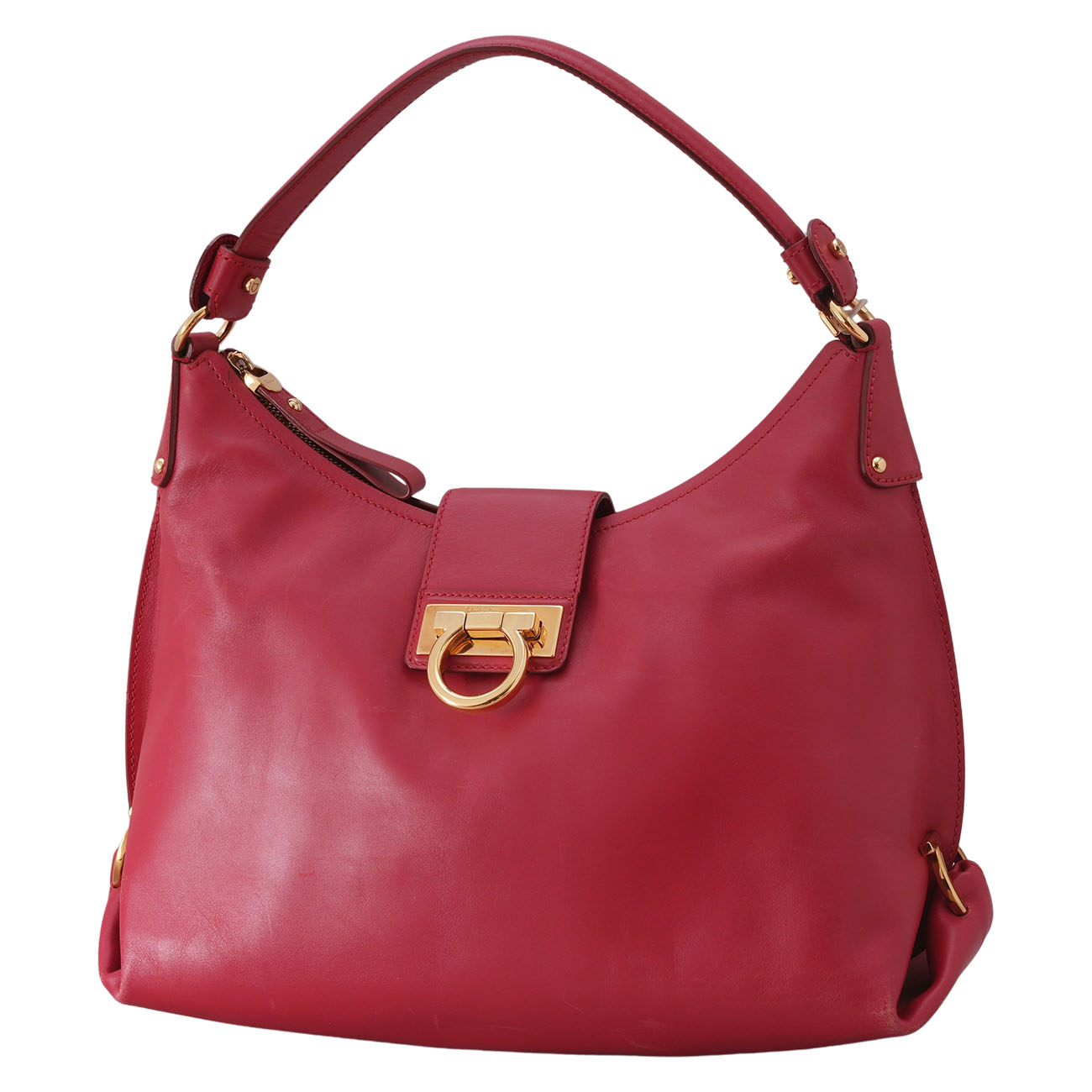 FERRAGAMO(USED)페레가모 간치니 호보백