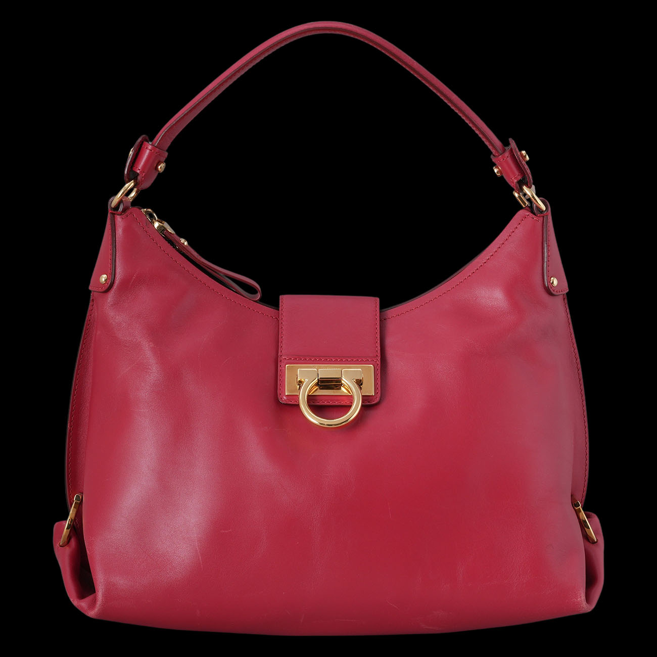 FERRAGAMO(USED)페레가모 간치니 호보백