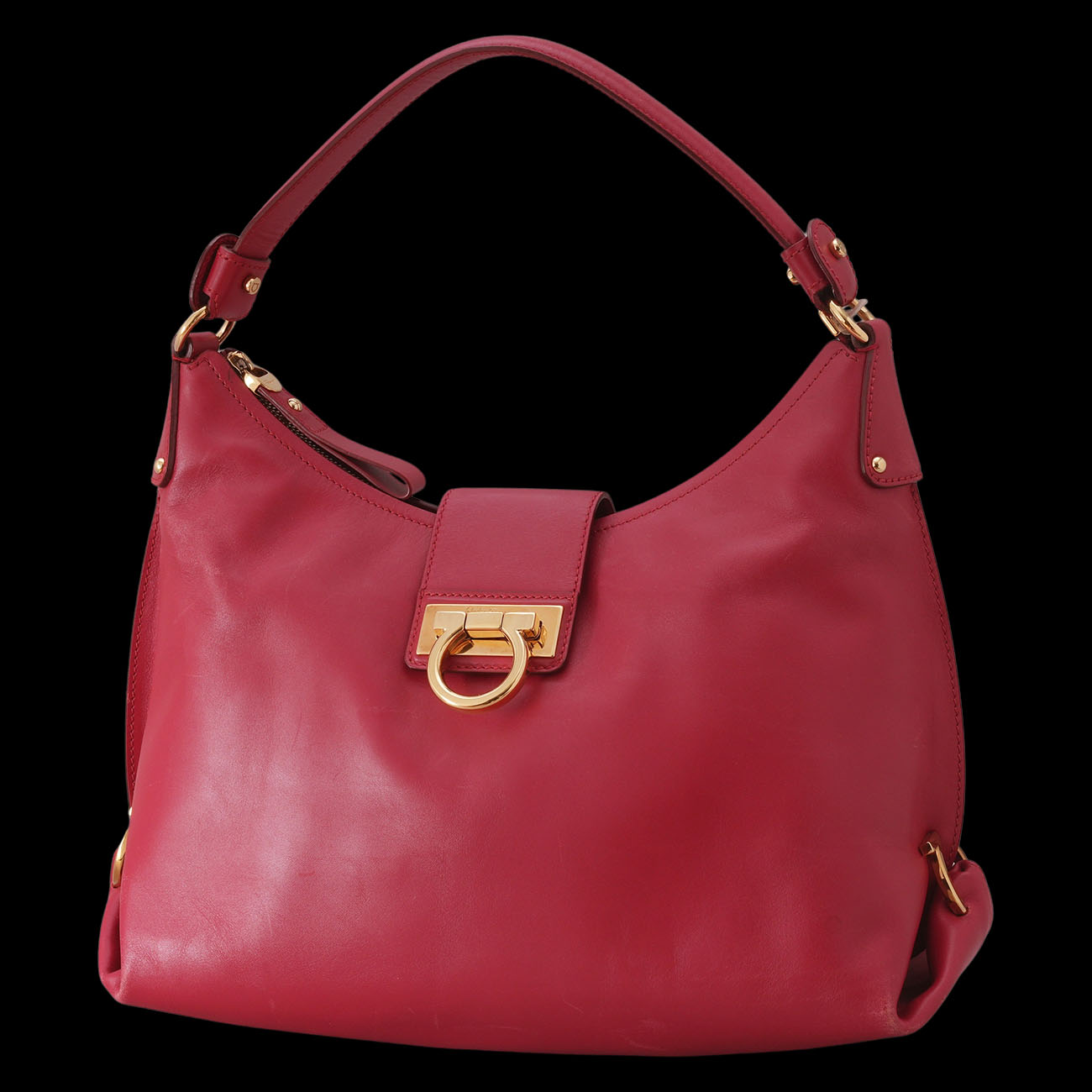 FERRAGAMO(USED)페레가모 간치니 호보백