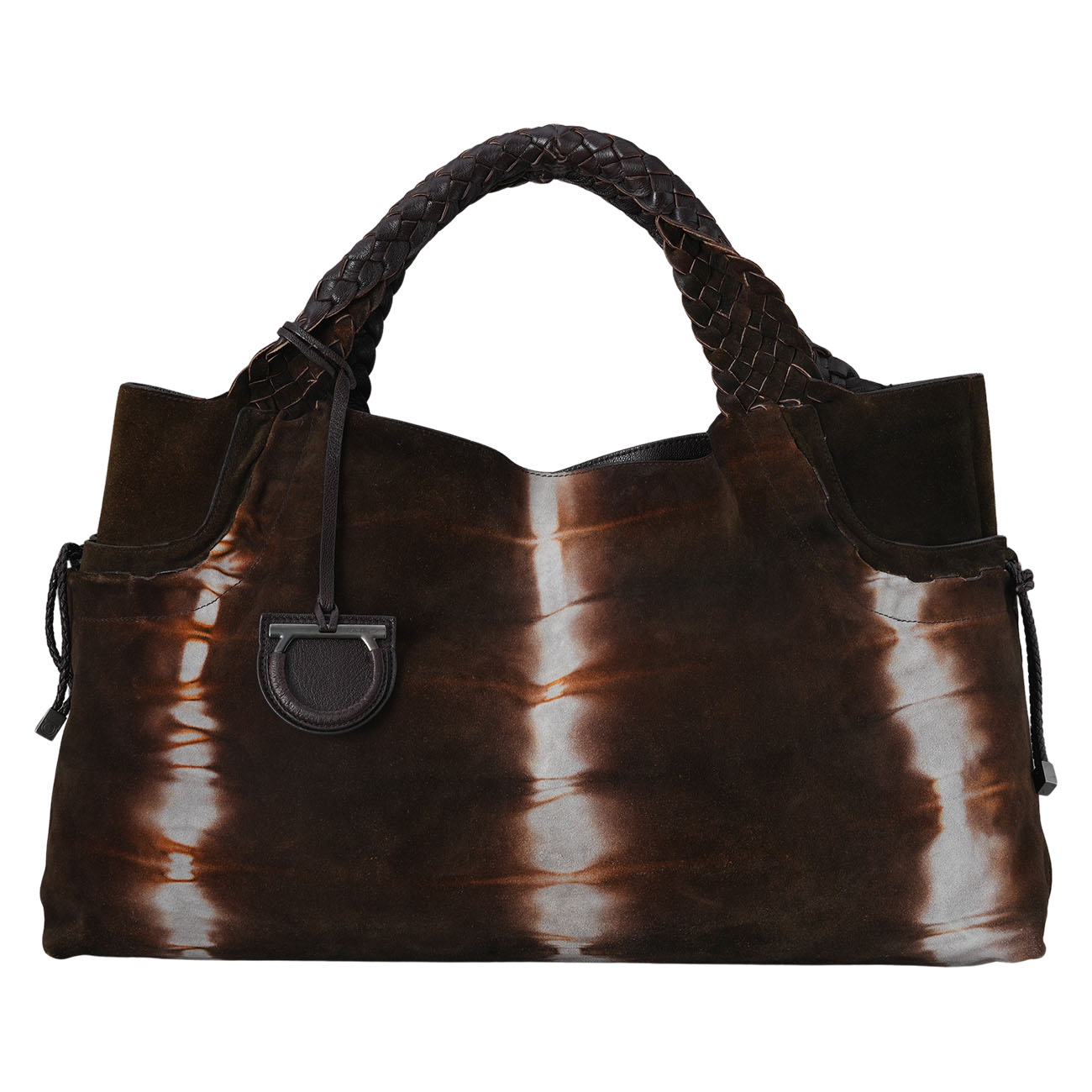 FERRAGAMO(USED)페레가모 스웨이드 토트백