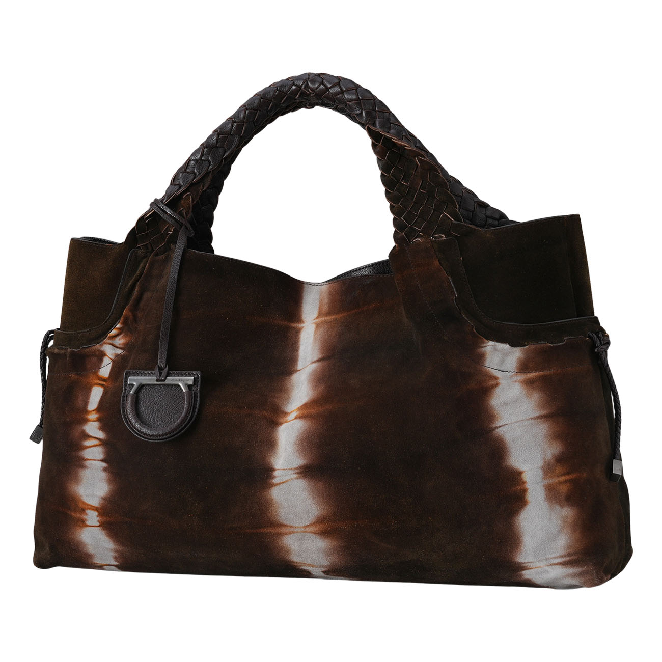 FERRAGAMO(USED)페레가모 스웨이드 토트백