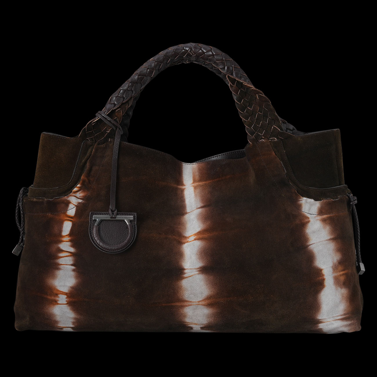 FERRAGAMO(USED)페레가모 스웨이드 토트백