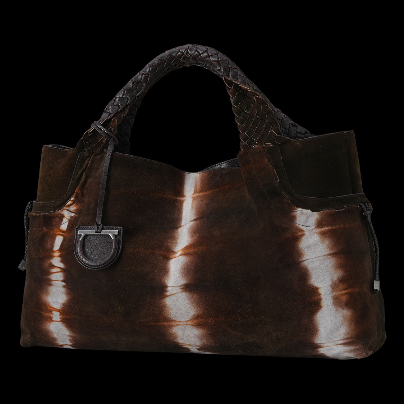 FERRAGAMO(USED)페레가모 스웨이드 토트백