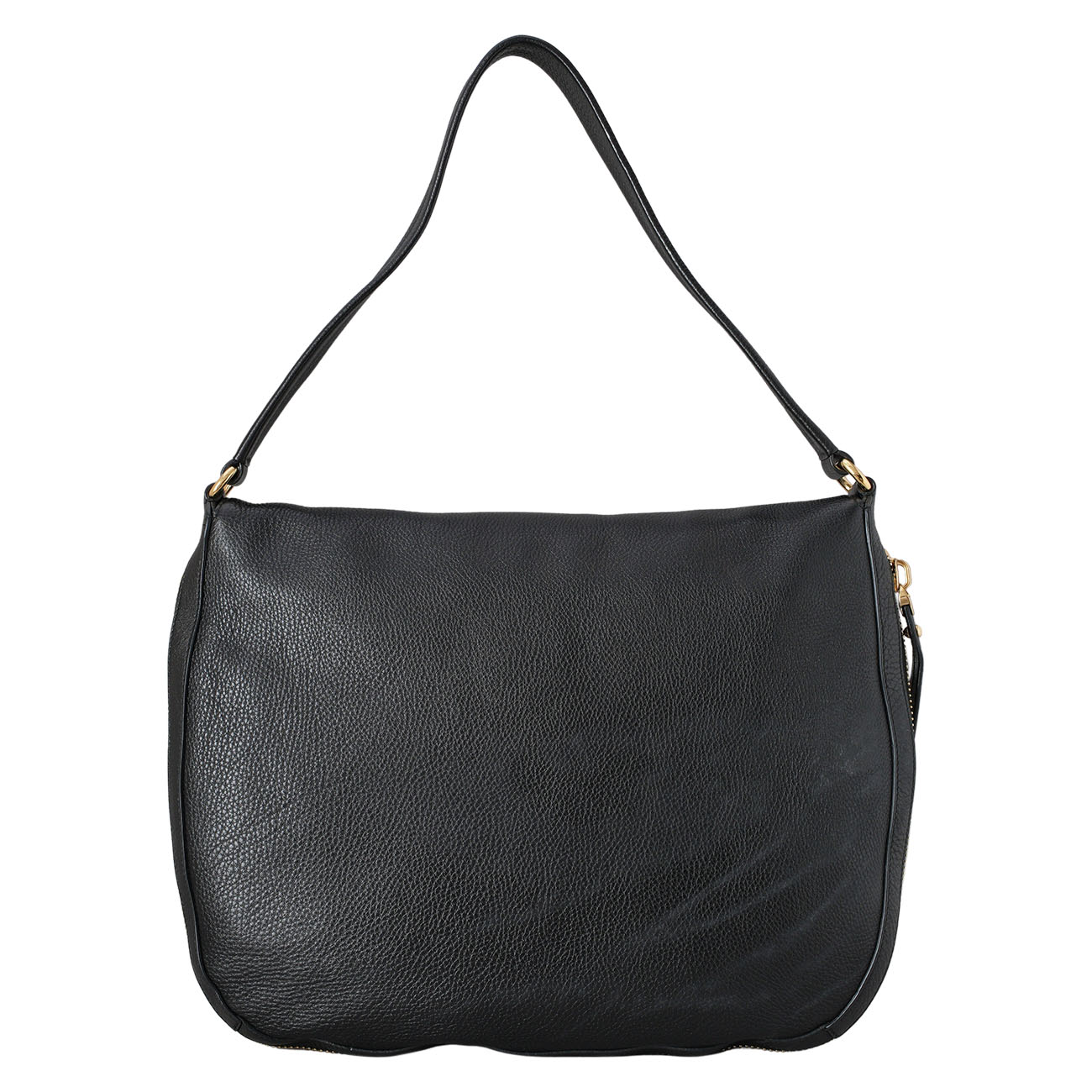 FERRAGAMO(USED)페라가모 간치니 레더 숄더백