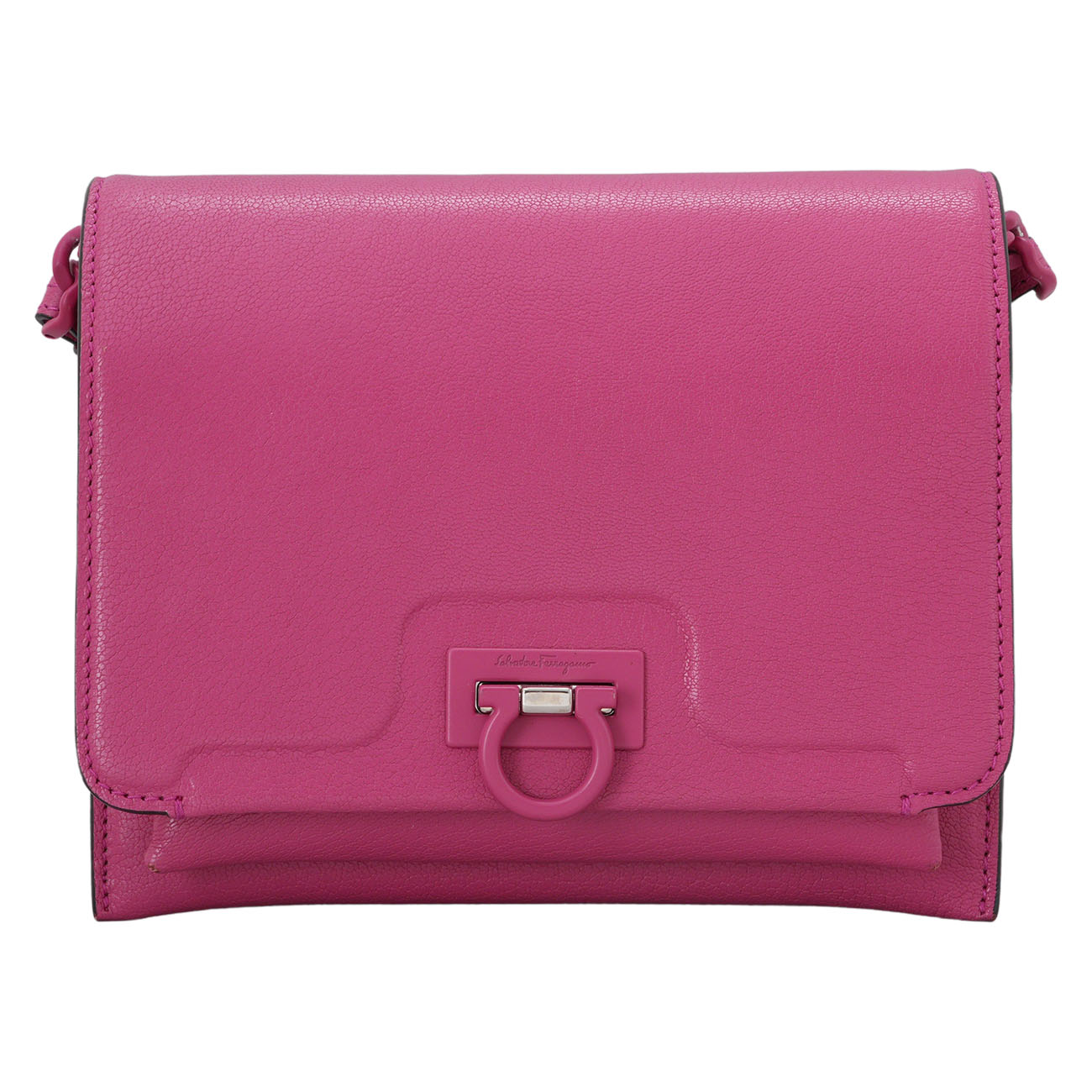 FERRAGAMO(USED)페레가모 레더 크로스백