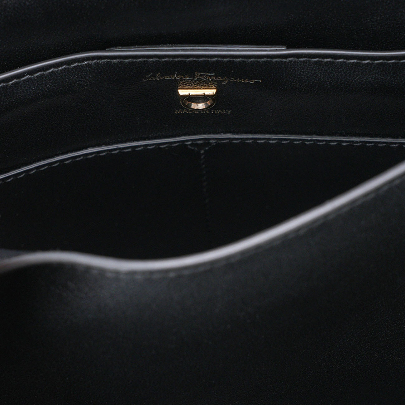 FERRAGAMO(USED)페레가모 간치니 마고 스몰 탑핸들 숄더백