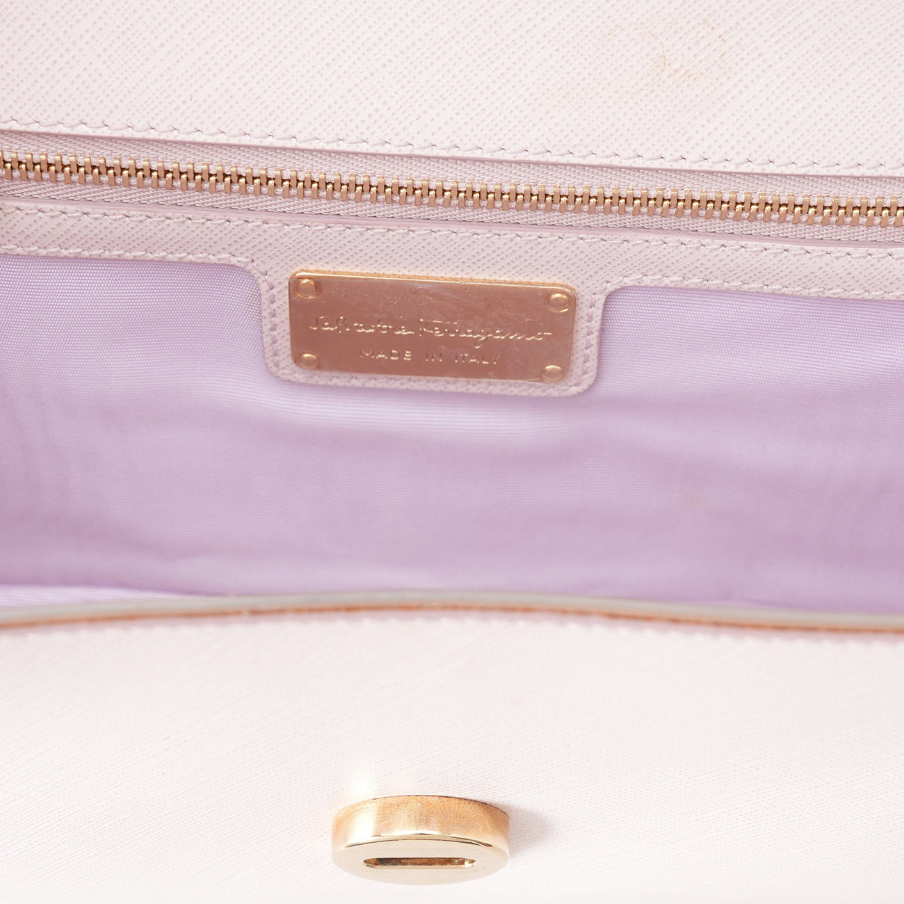 FERRAGAMO(USED)페레가모 바라리본 체인 숄더백
