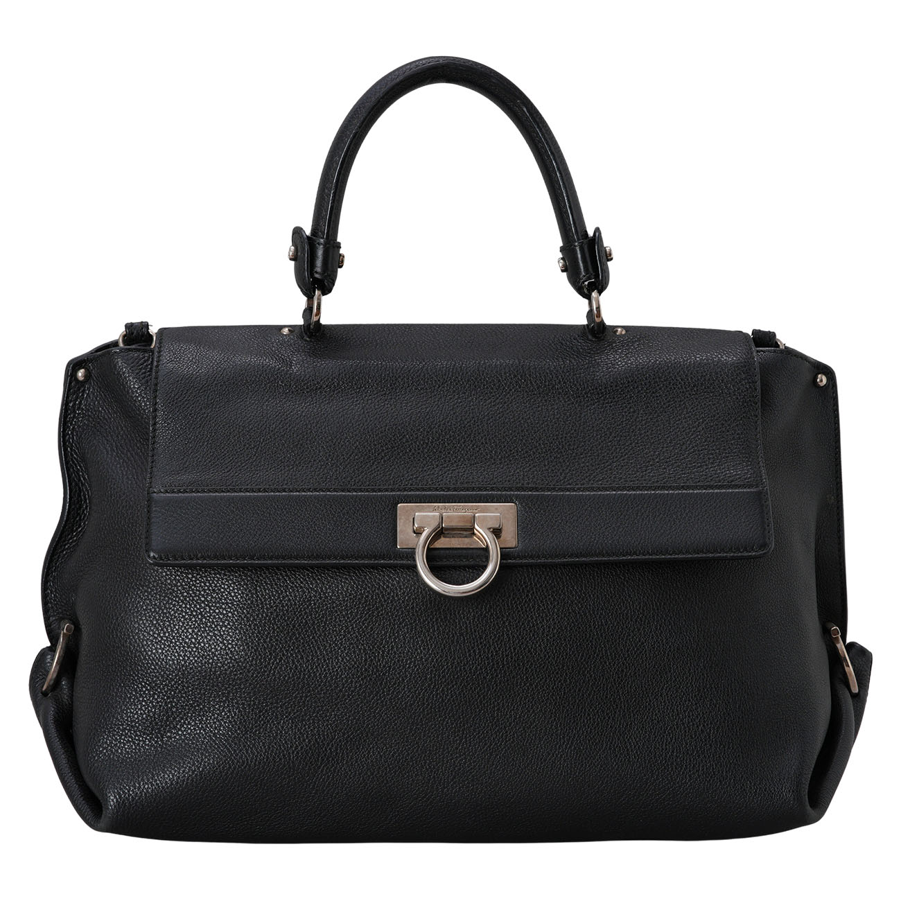 FERRAGAMO(USED)페레가모 간치니 토트겸 숄더백