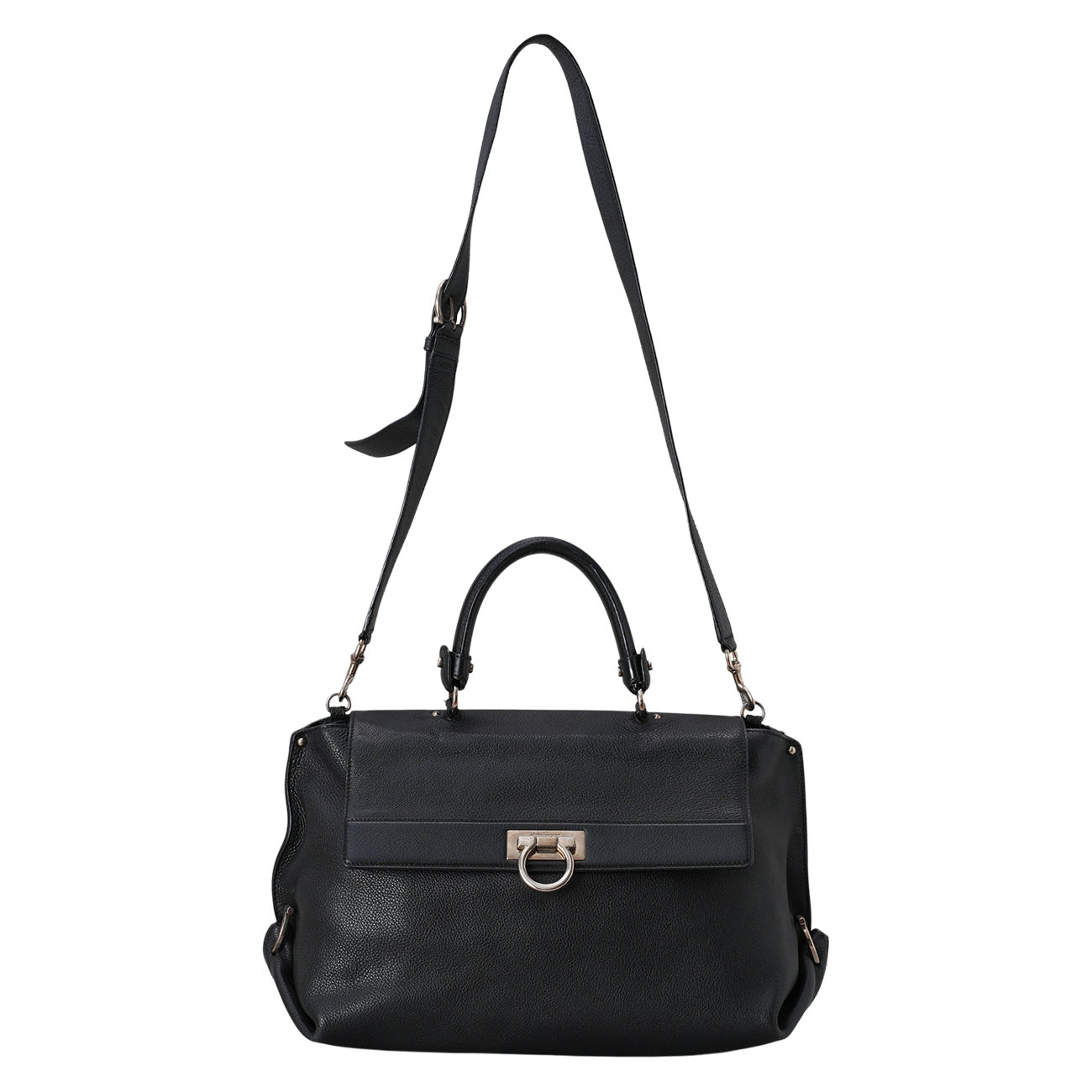 FERRAGAMO(USED)페레가모 간치니 토트겸 숄더백