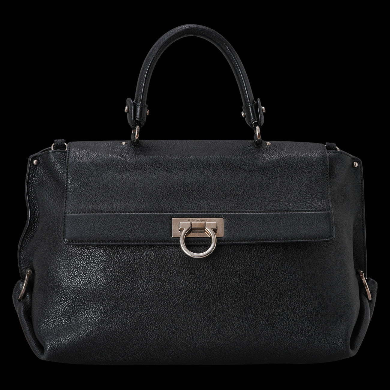 FERRAGAMO(USED)페레가모 간치니 토트겸 숄더백